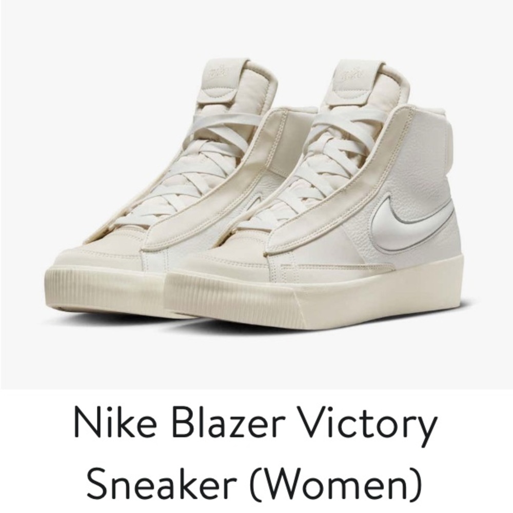 Nike Cream Blazer Victory Sneakers High-Top